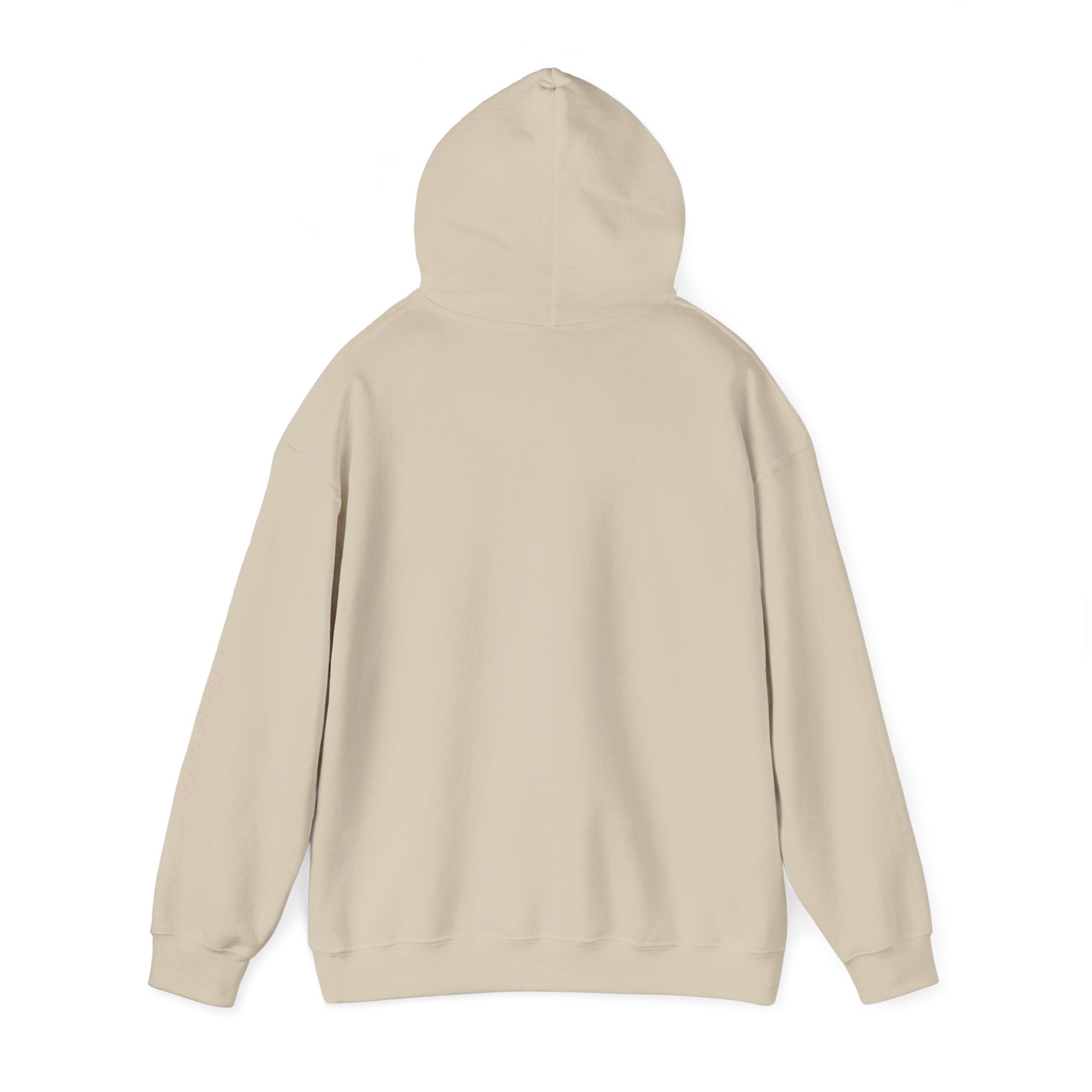 Nitamoye Elegant Logo Hoodie — Minimal Floral Monogram Sweatshirt - Nitamoje