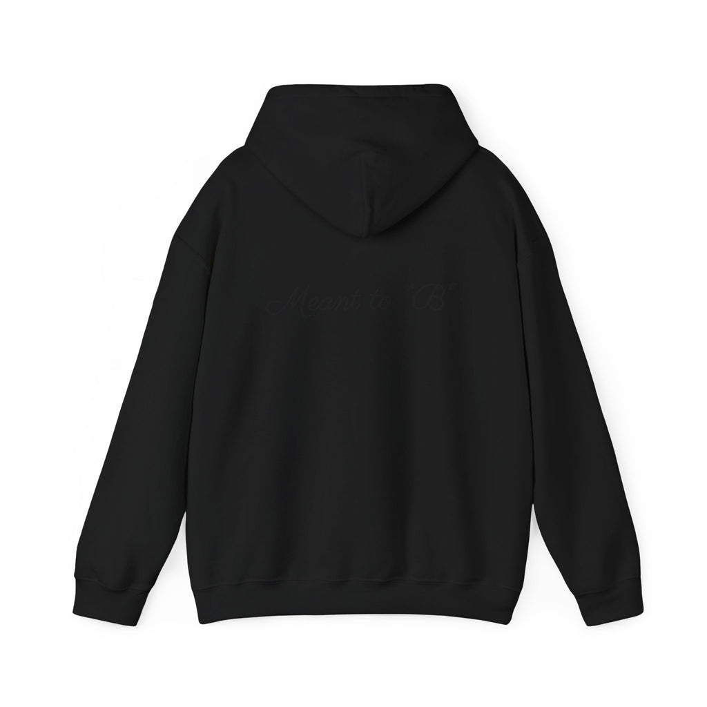 NITAMOJE Floral Monogram Hoodie — Elegant Neutral Logo Pullover