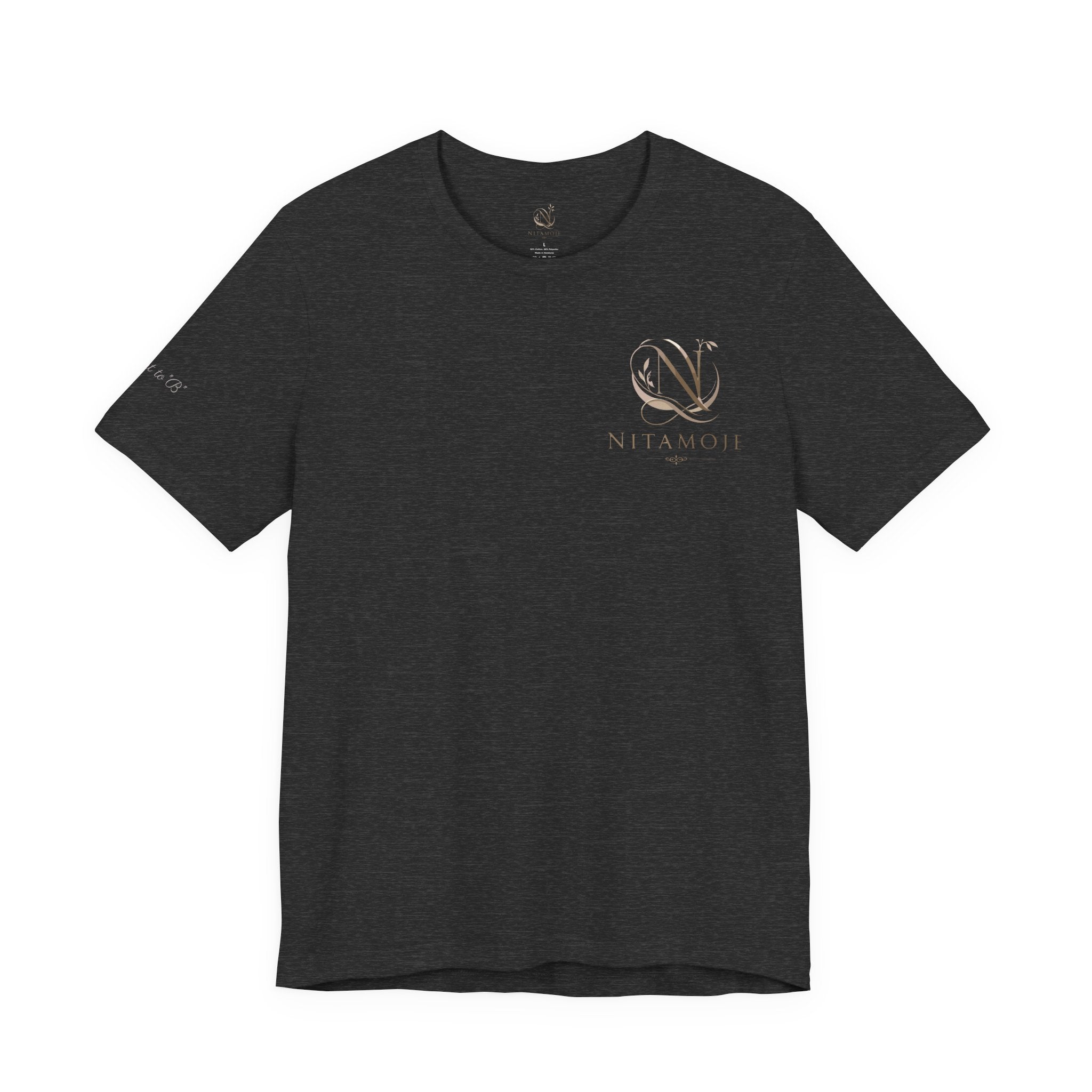 NITAMOJE Logo Tee — Brown Minimal Tee