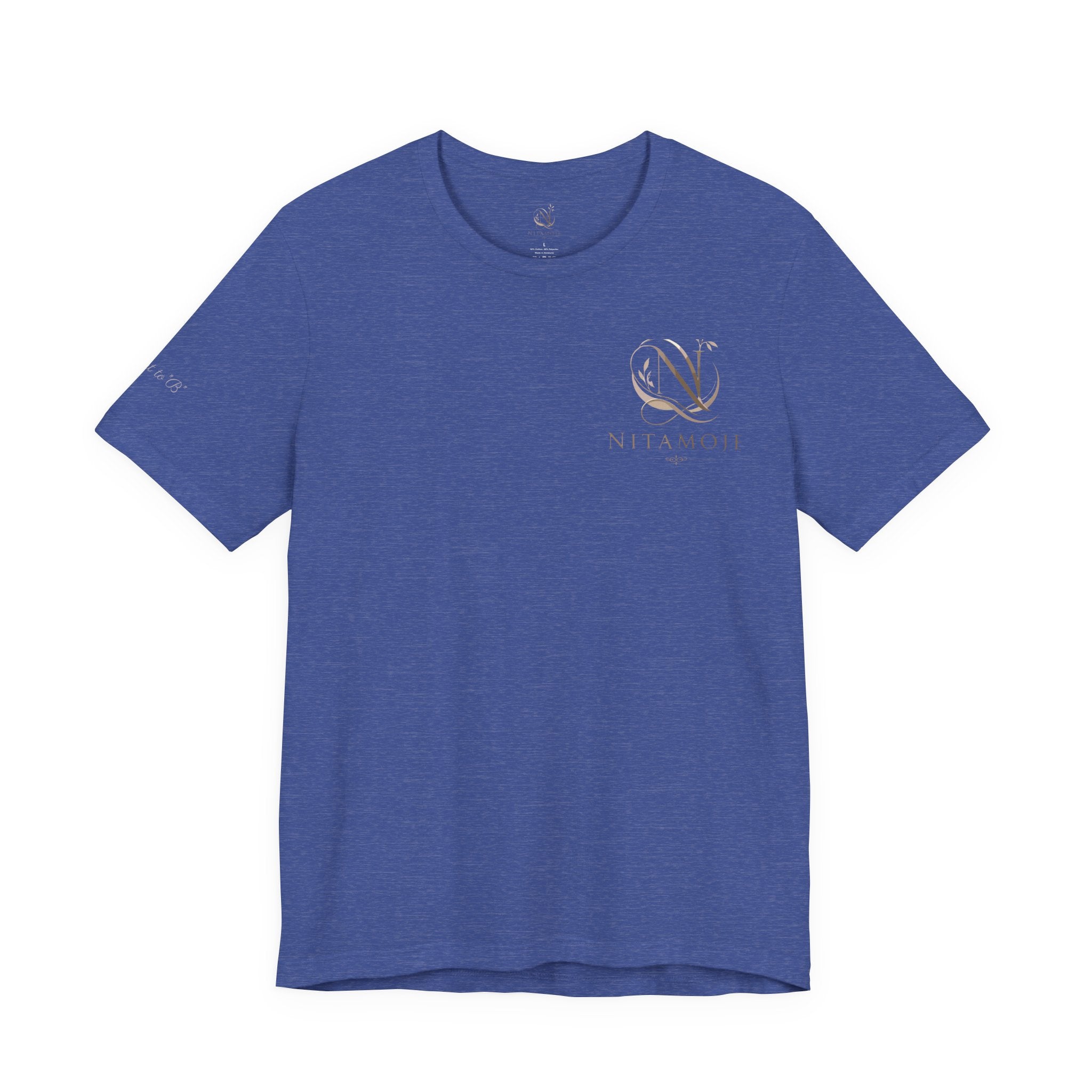 NITAMOJE Logo Tee — Brown Minimal Tee - Nitamoje