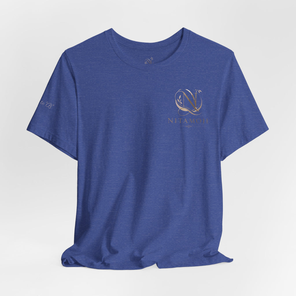 NITAMOJE Logo Tee — Brown Minimal Tee