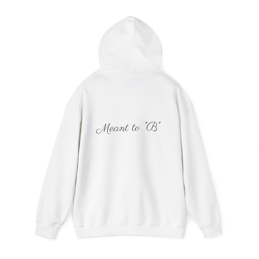 NITAMOJE Floral Monogram Hoodie — Elegant Neutral Logo Pullover
