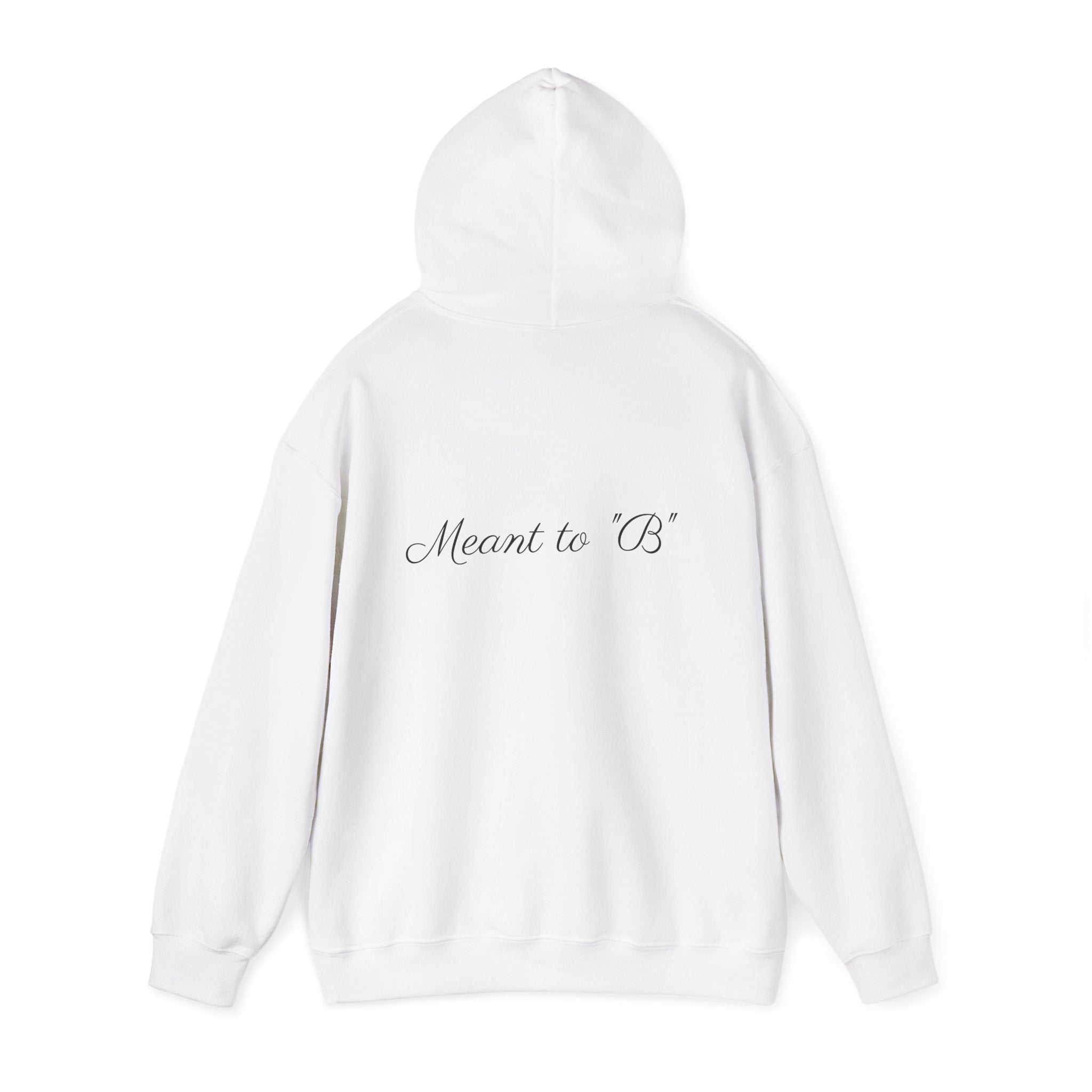 NITAMOJE Floral Monogram Hoodie — Elegant Neutral Logo Pullover