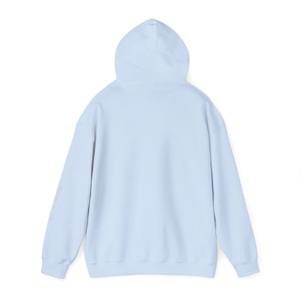 Nitamoye Elegant Logo Hoodie — Minimal Floral Monogram Sweatshirt