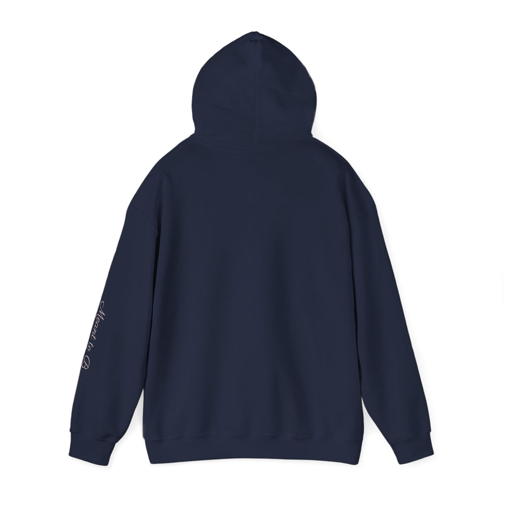 Nitamoye Elegant Logo Hoodie — Minimal Floral Monogram Sweatshirt