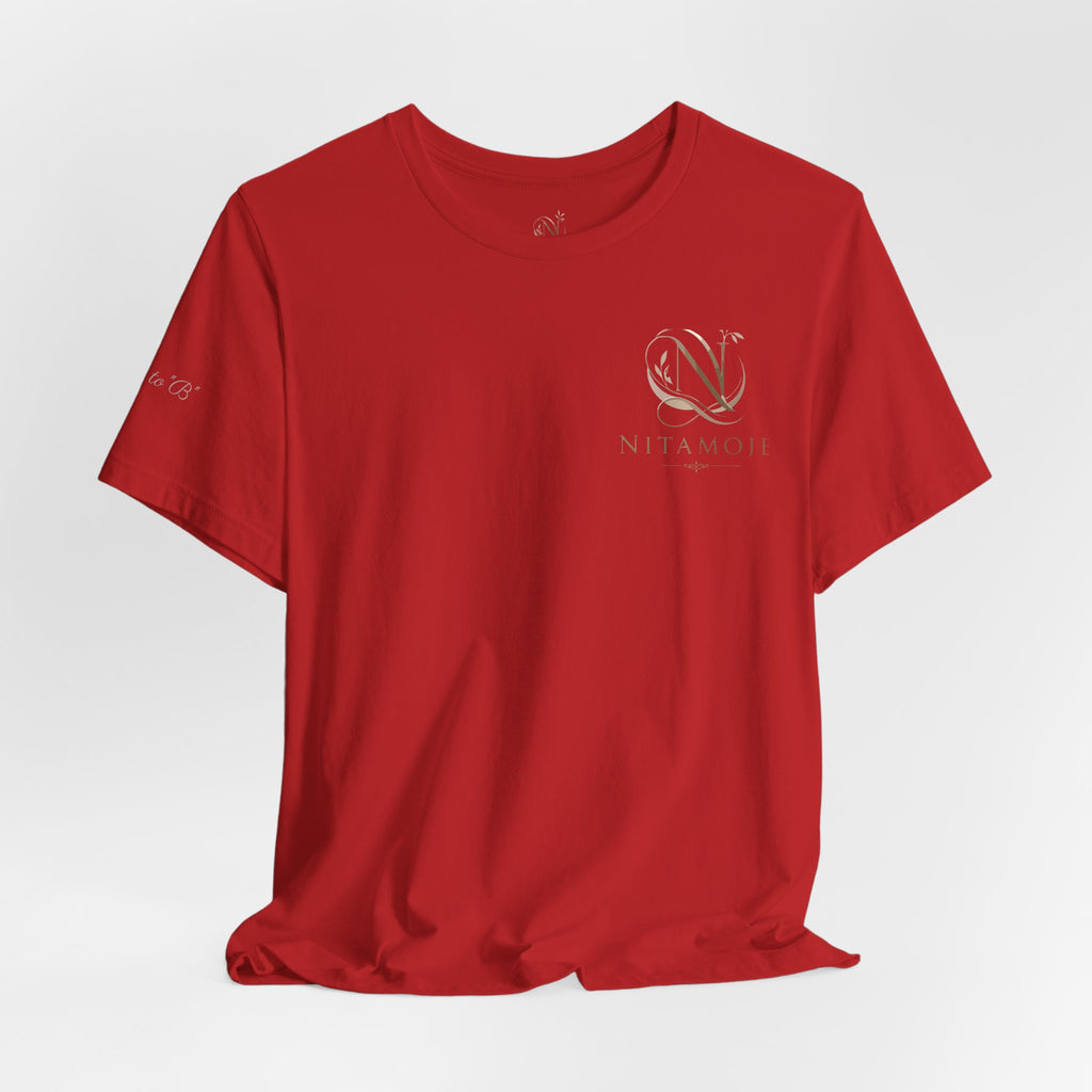 NITAMOJE Logo Tee — Brown Minimal Tee
