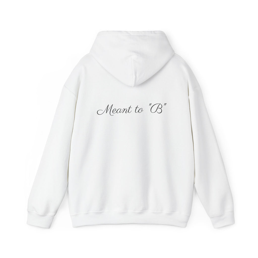 NITAMOJE Floral Monogram Hoodie — Elegant Neutral Logo Pullover