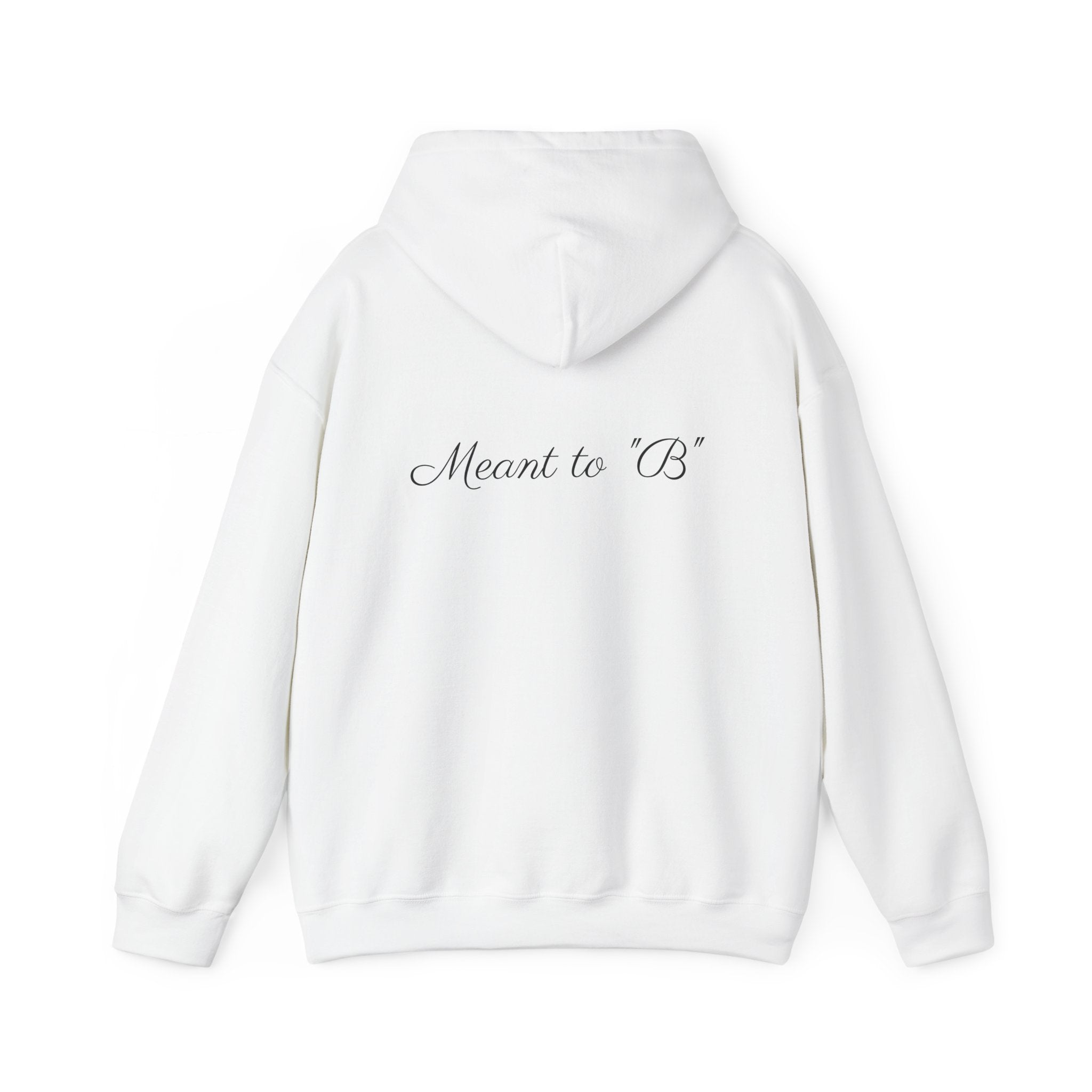 NITAMOJE Floral Monogram Hoodie — Elegant Neutral Logo Pullover