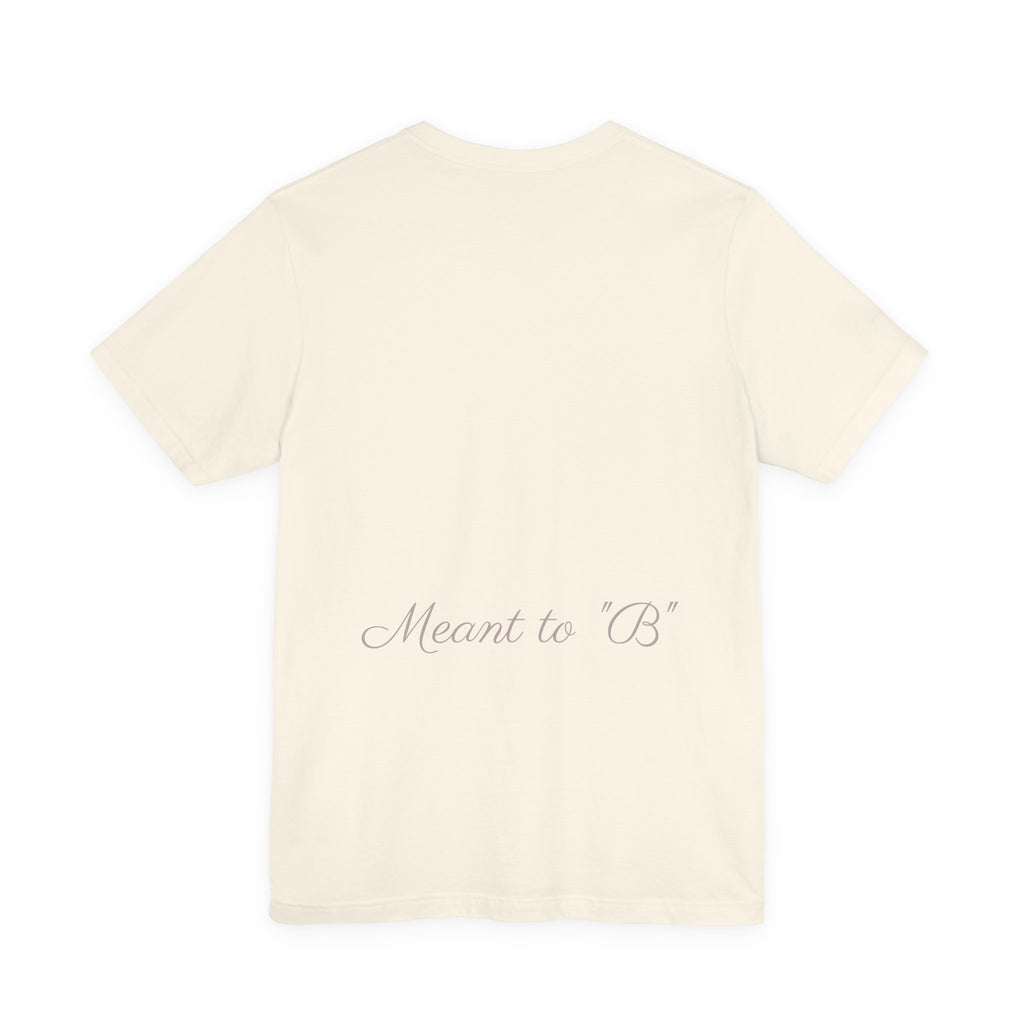 NITAMOJE Monogram Logo Tee — Elegant Botanical Letter N T-Shirt