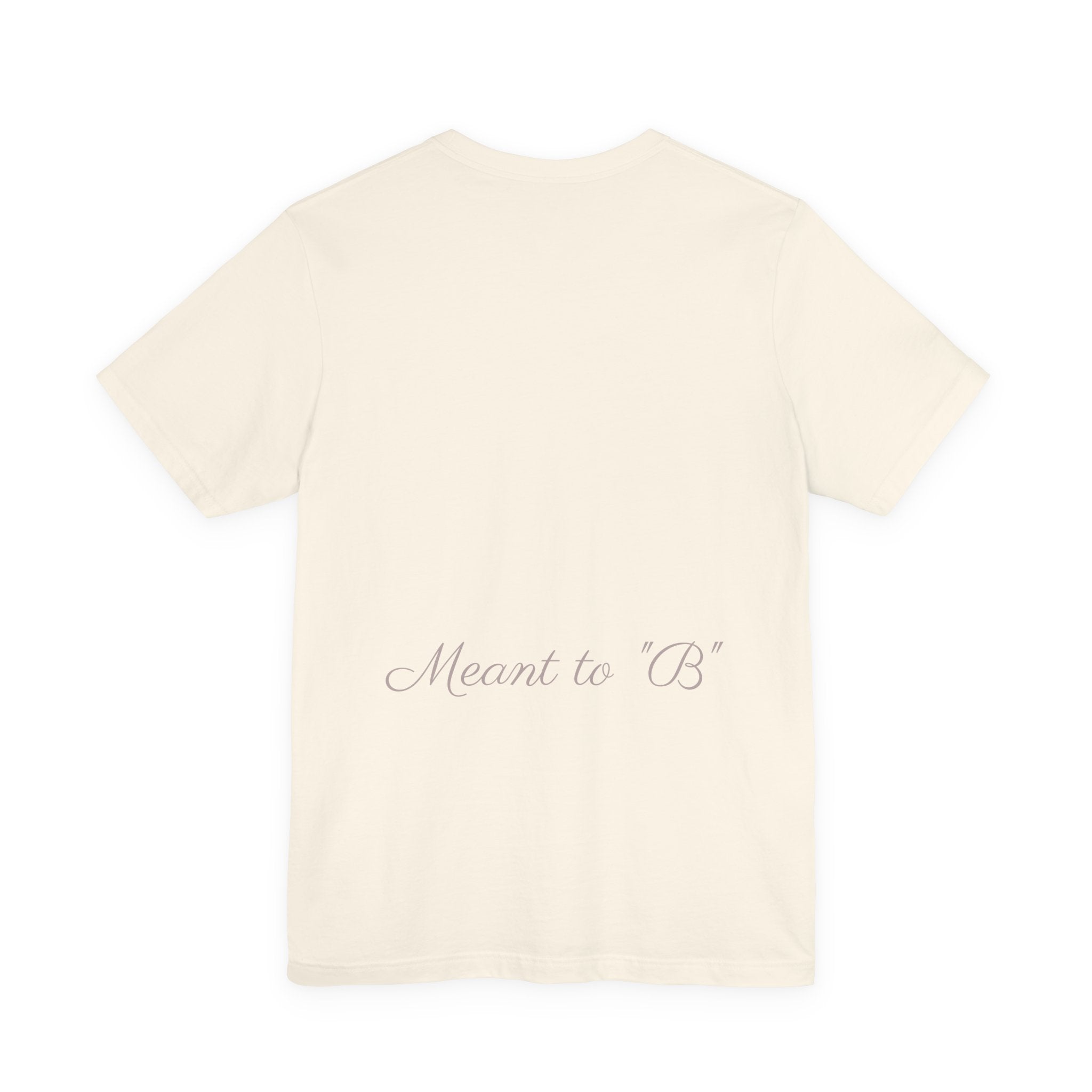 NITAMOJE Monogram Logo Tee — Elegant Botanical Letter N T-Shirt