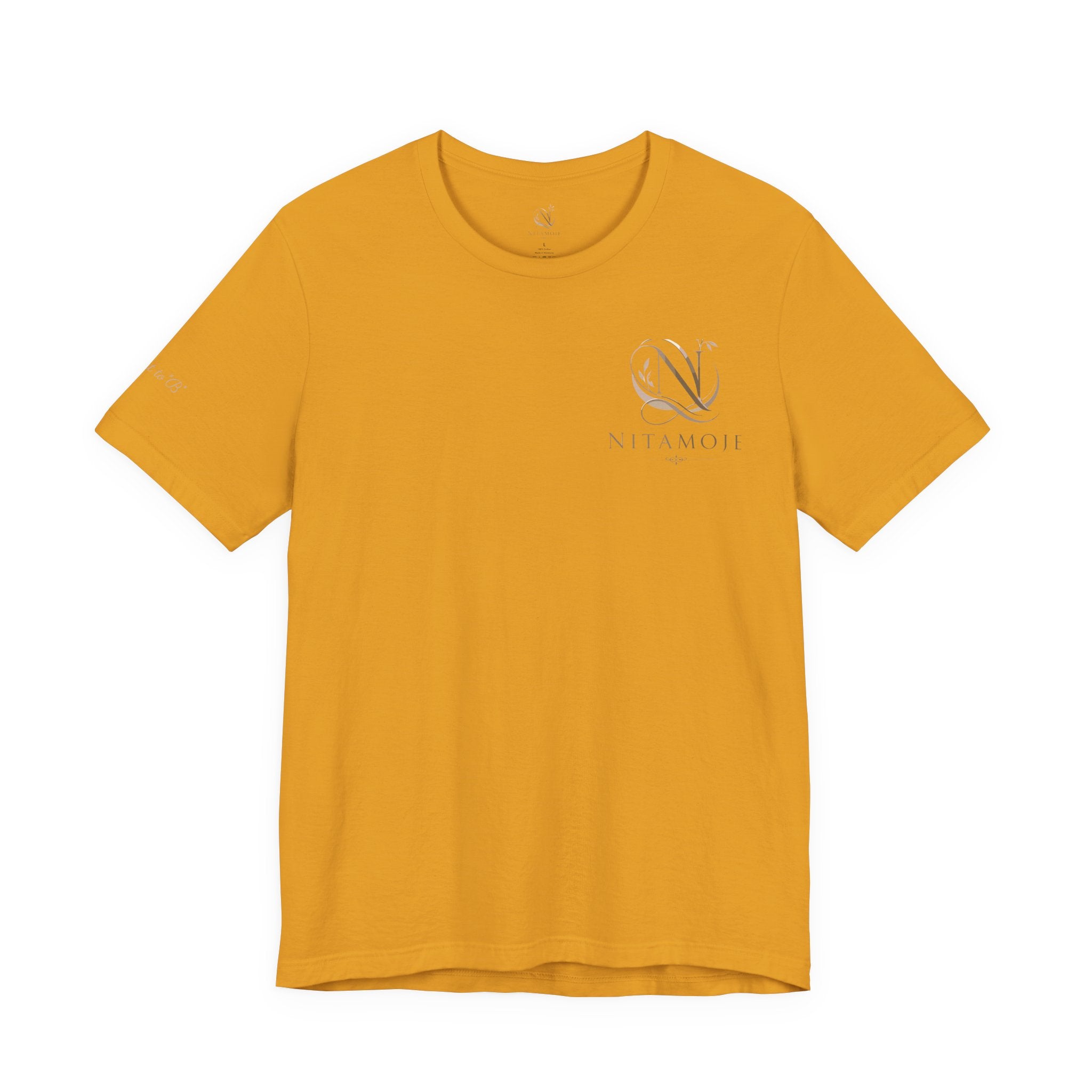 NITAMOJE Logo Tee — Brown Minimal Tee