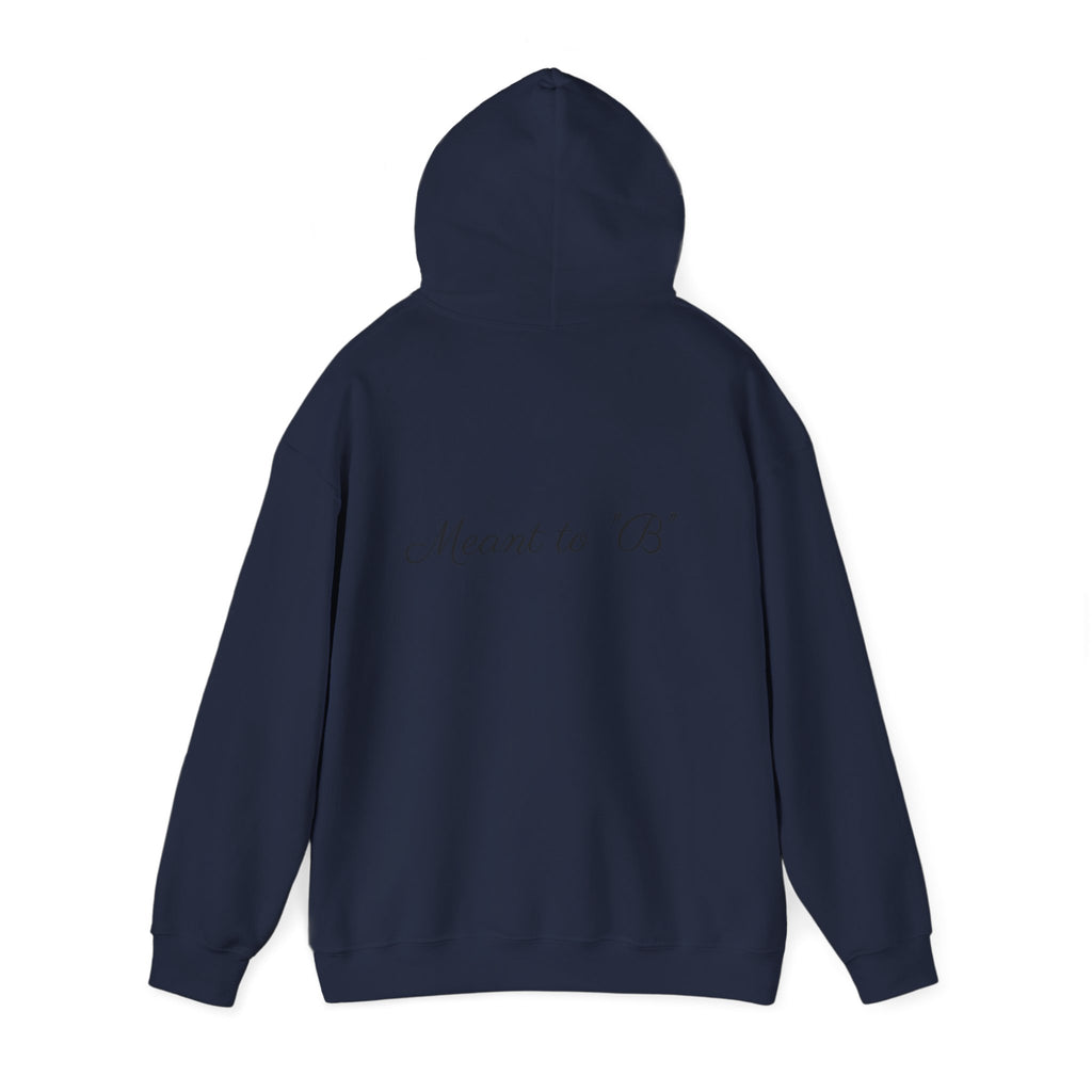 NITAMOJE Floral Monogram Hoodie — Elegant Neutral Logo Pullover