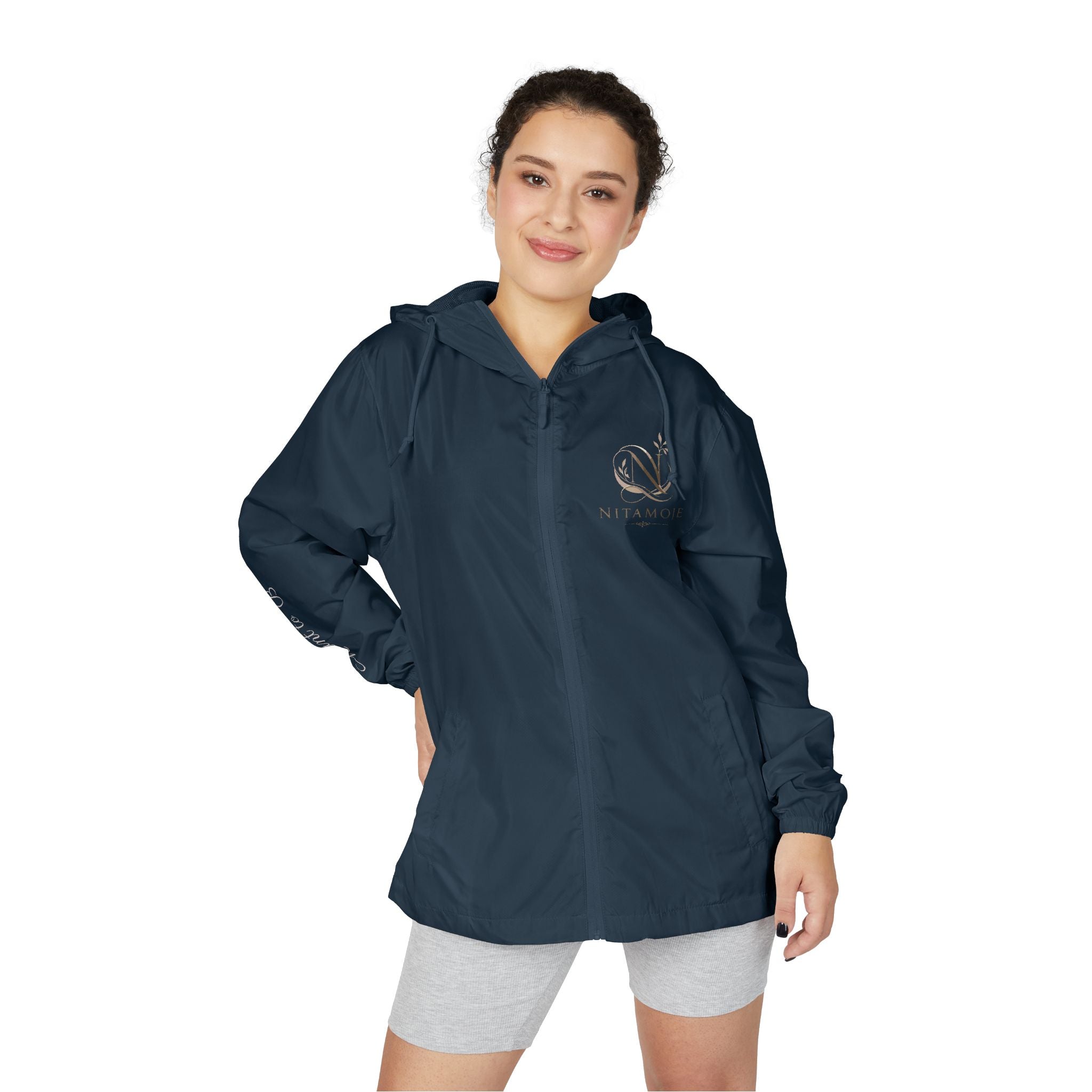 NITAMOJE Minimalist Windbreaker — Laurel Crest Edition