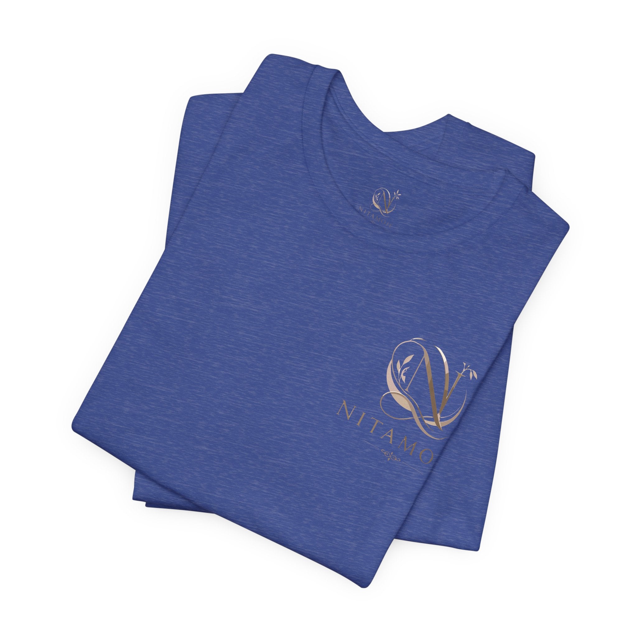 NITAMOJE Logo Tee — Brown Minimal Tee - Nitamoje