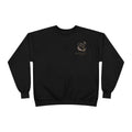 Minimalist 'Meant to B' Crewneck Sweatshirt — Subtle Floral Logo