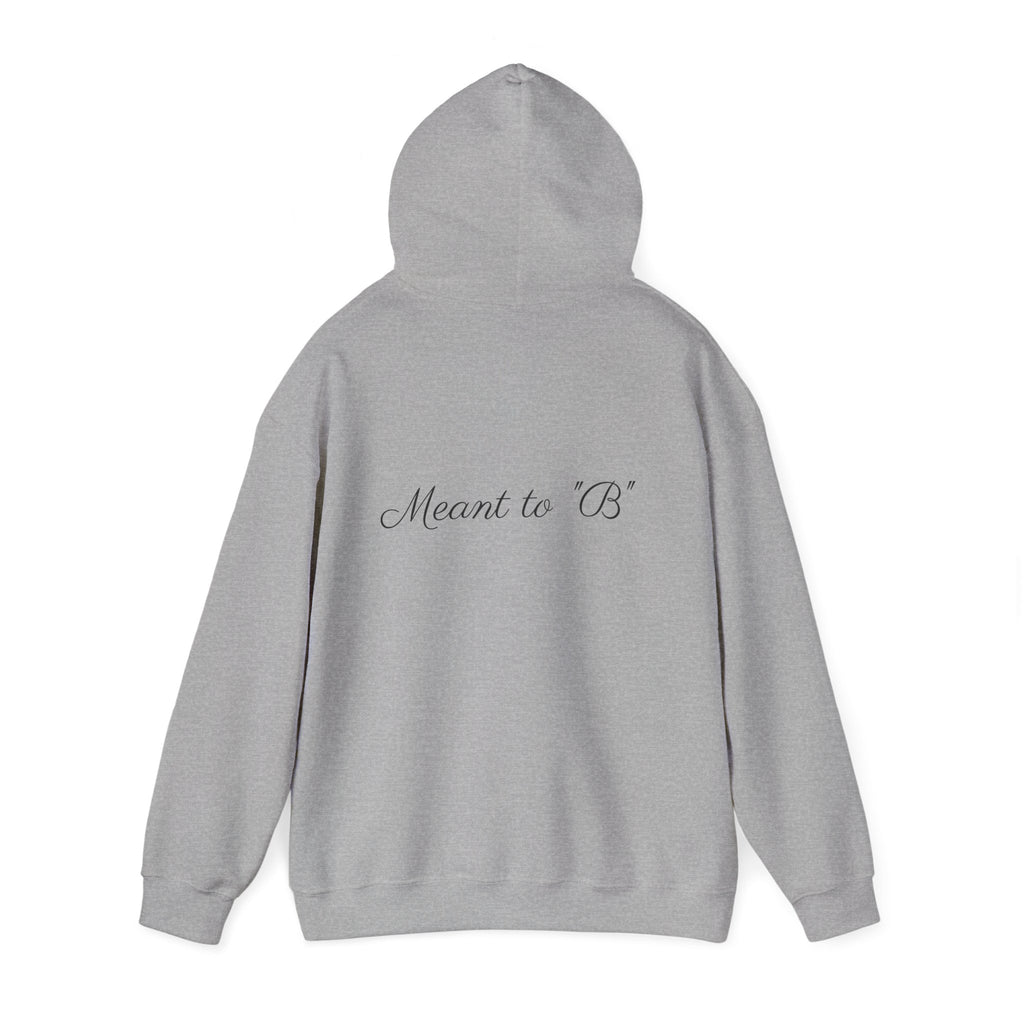 NITAMOJE Floral Monogram Hoodie — Elegant Neutral Logo Pullover