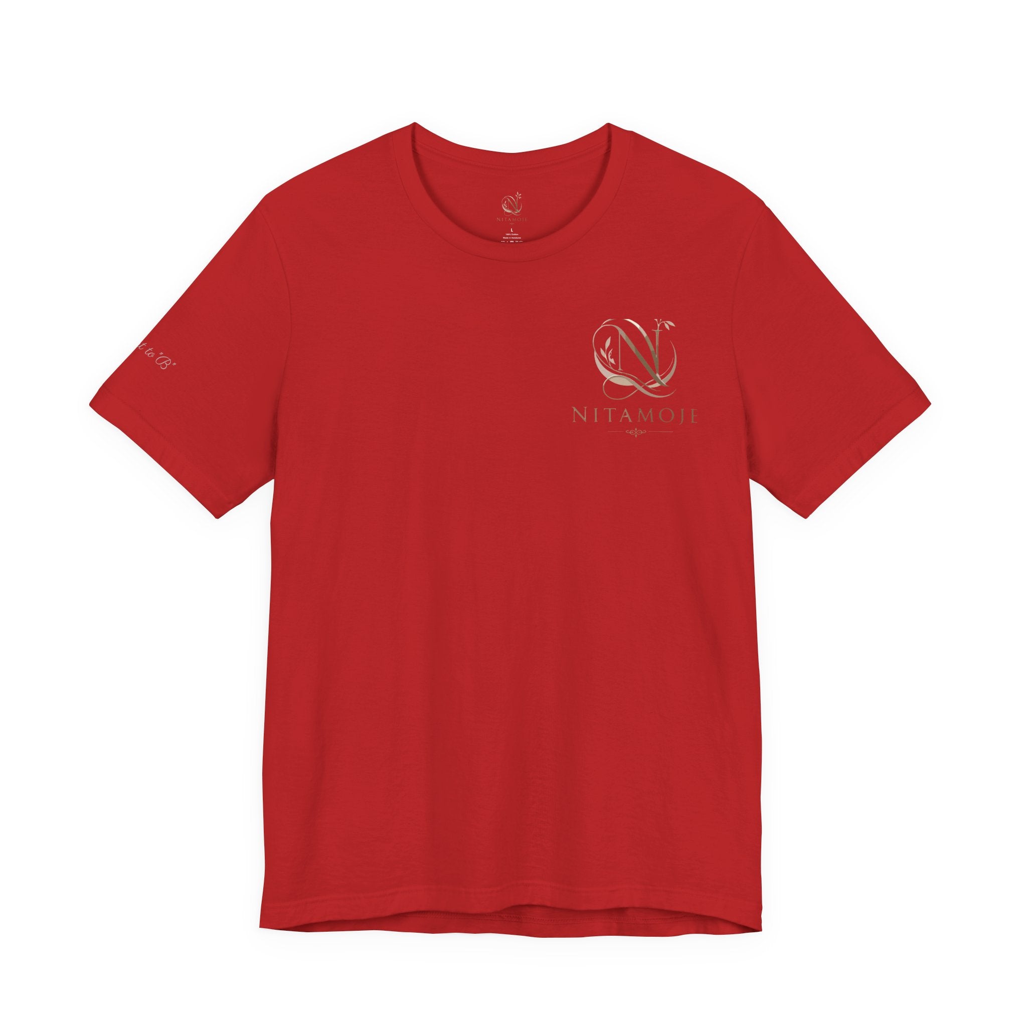 NITAMOJE Logo Tee — Brown Minimal Tee
