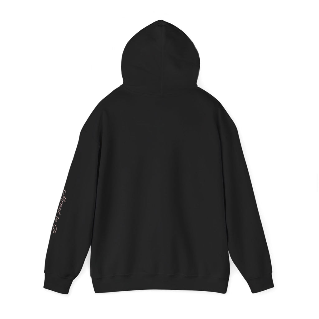 Nitamoye Elegant Logo Hoodie — Minimal Floral Monogram Sweatshirt