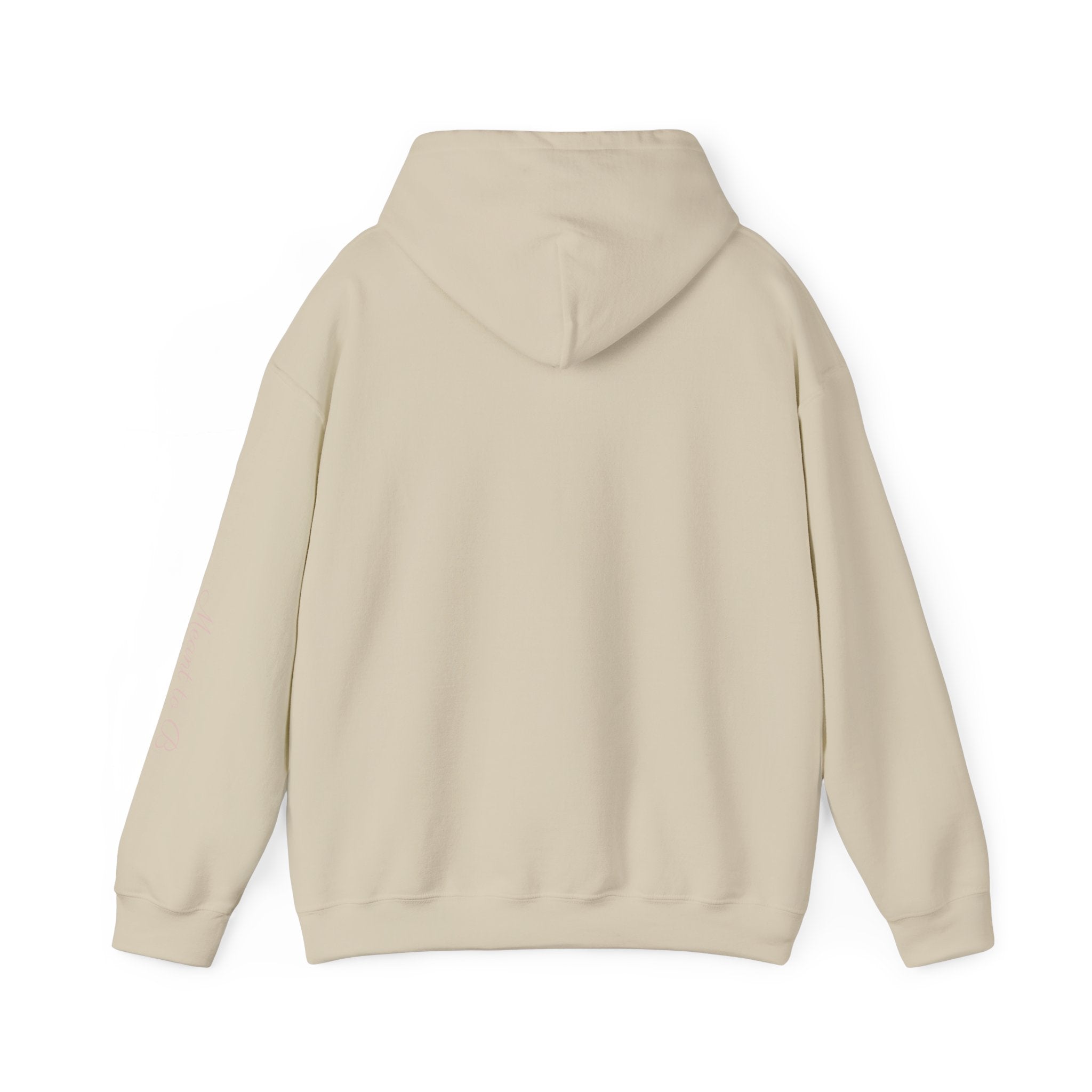 Nitamoye Elegant Logo Hoodie — Minimal Floral Monogram Sweatshirt