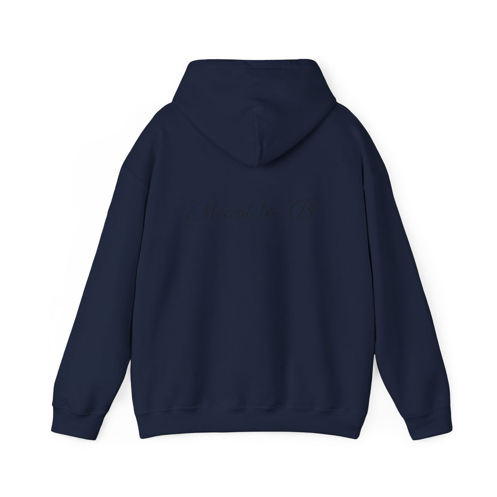 NITAMOJE Floral Monogram Hoodie — Elegant Neutral Logo Pullover