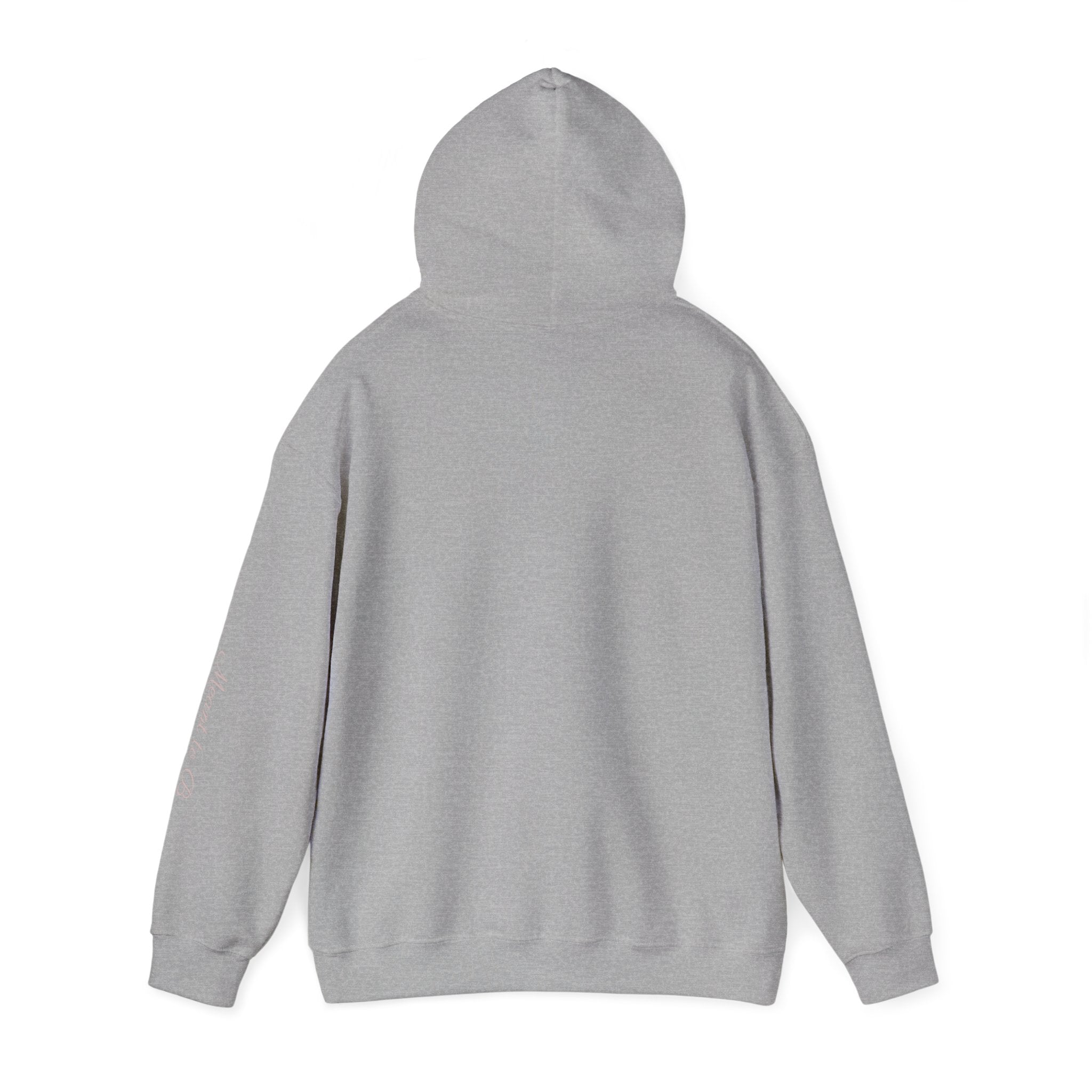 Nitamoye Elegant Logo Hoodie — Minimal Floral Monogram Sweatshirt