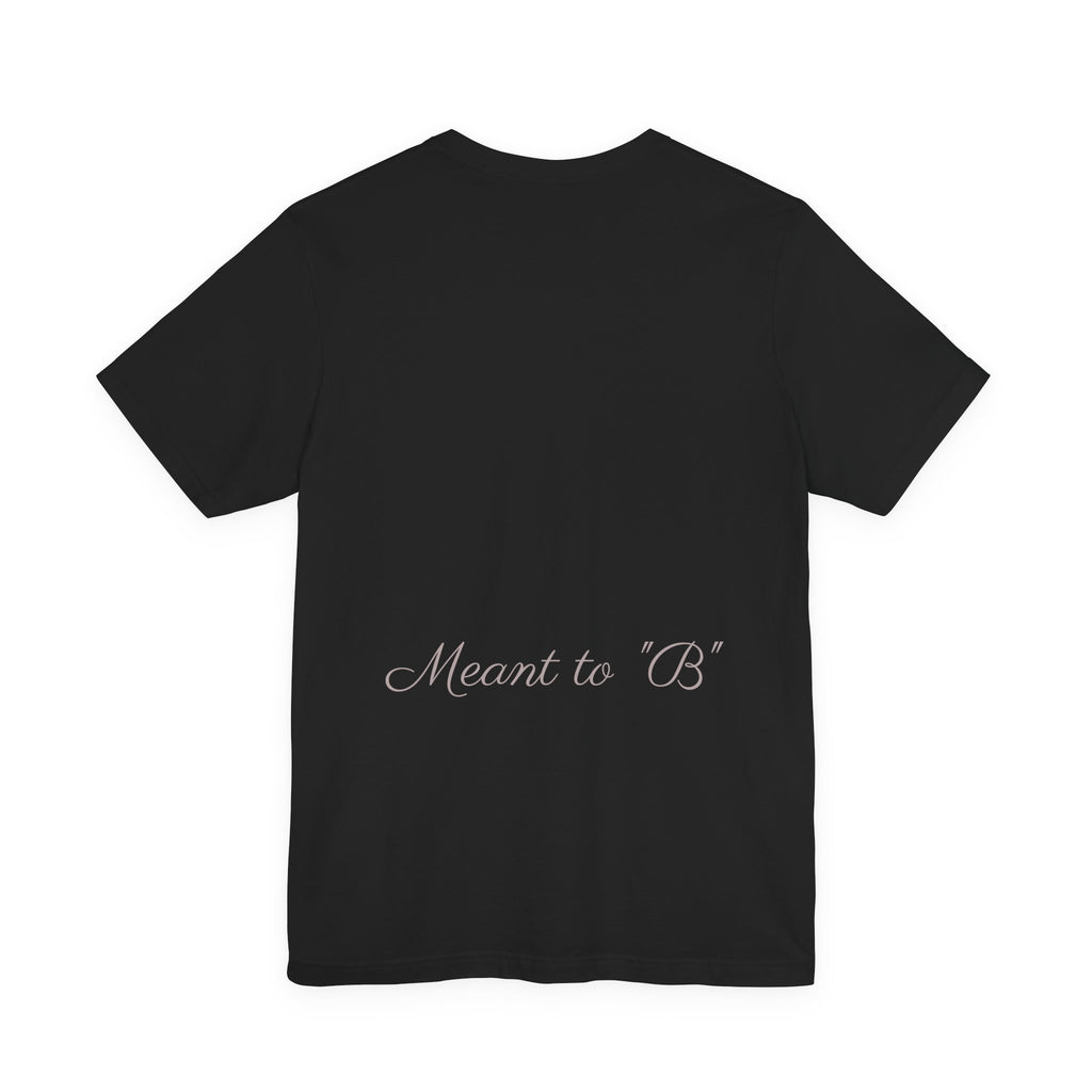 NITAMOJE Monogram Logo Tee — Elegant Botanical Letter N T-Shirt