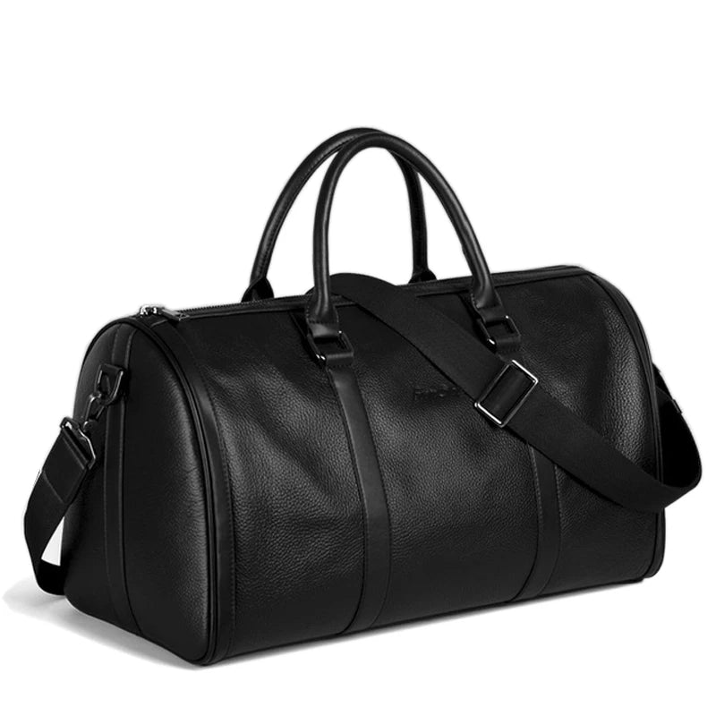 Vintage Crazy Horse Leather Duffle Bag