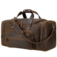 Fashion Genuine Leather Travel Duffle Bag