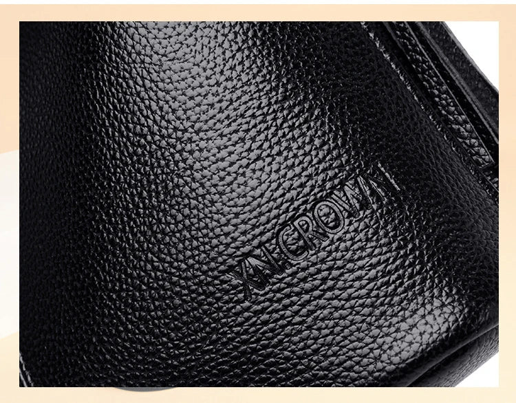 Solid Color High Quality Leather Tote Bag