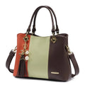PU Leather Waterproof Multi-Pocket Tote Bag