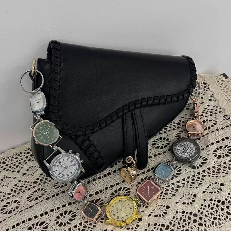 Designer Luxury Saddle Bag