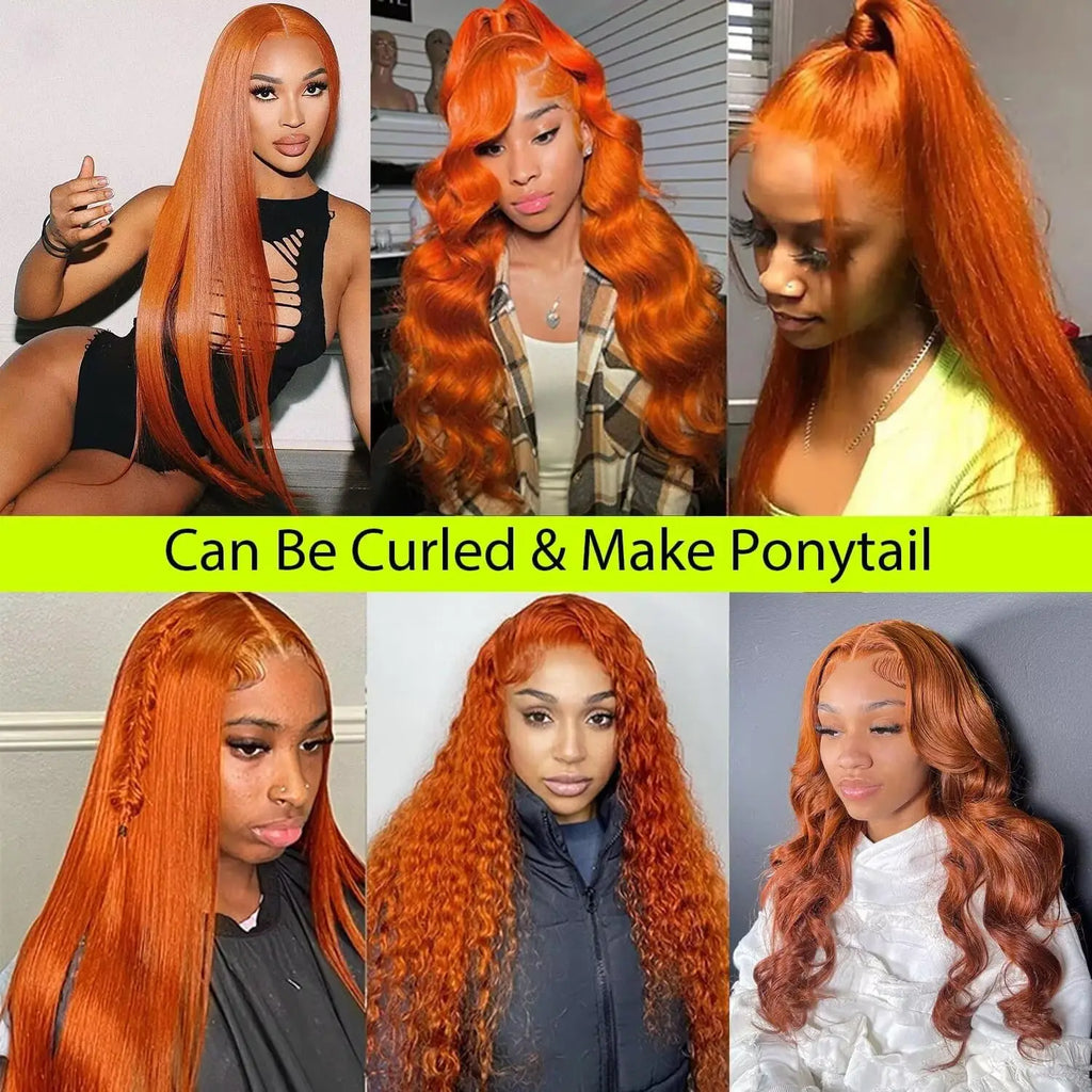 Chocolate Brown Body Wave HD Lace Front Wig