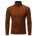 Thermal Underwear Tops Men Winter Clothes Thermal Shirt Autumn Men's Winter Tights High Neck Thin flattering Fit Long Sve T-shirt