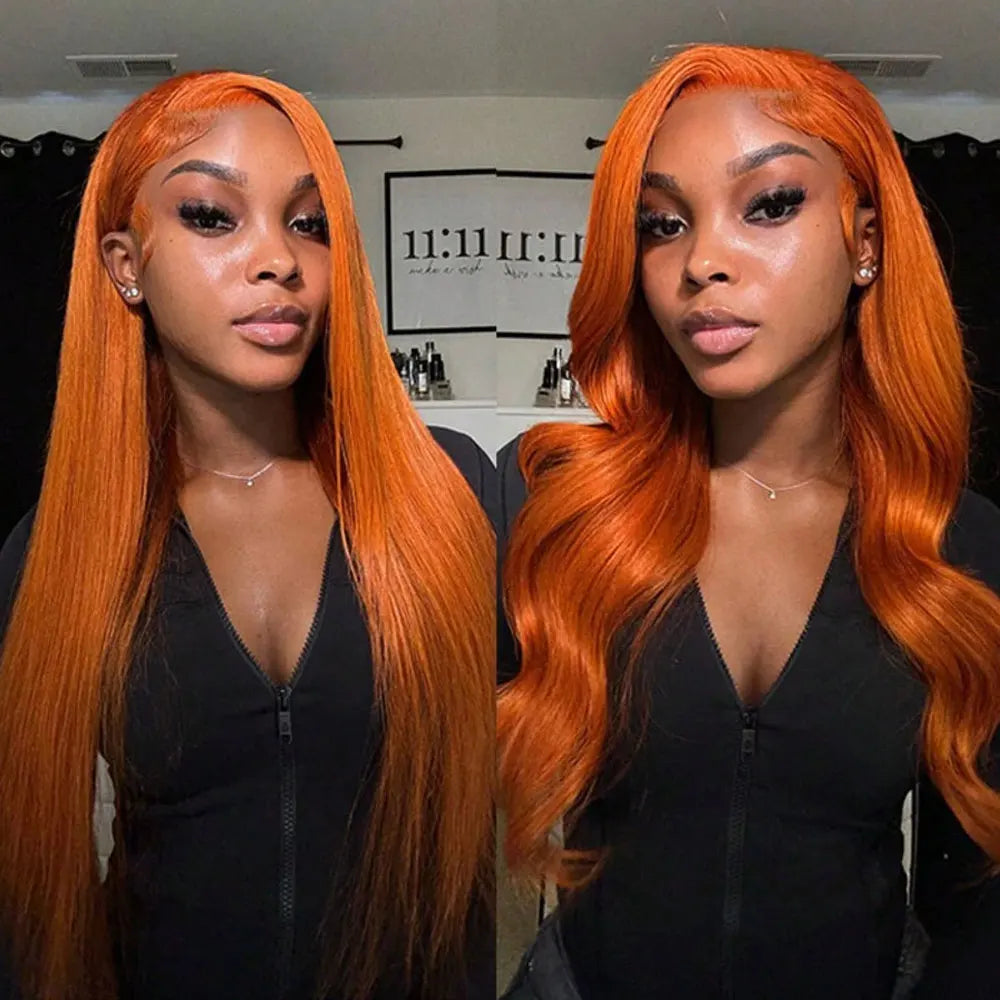 Chocolate Brown Body Wave HD Lace Front Wig