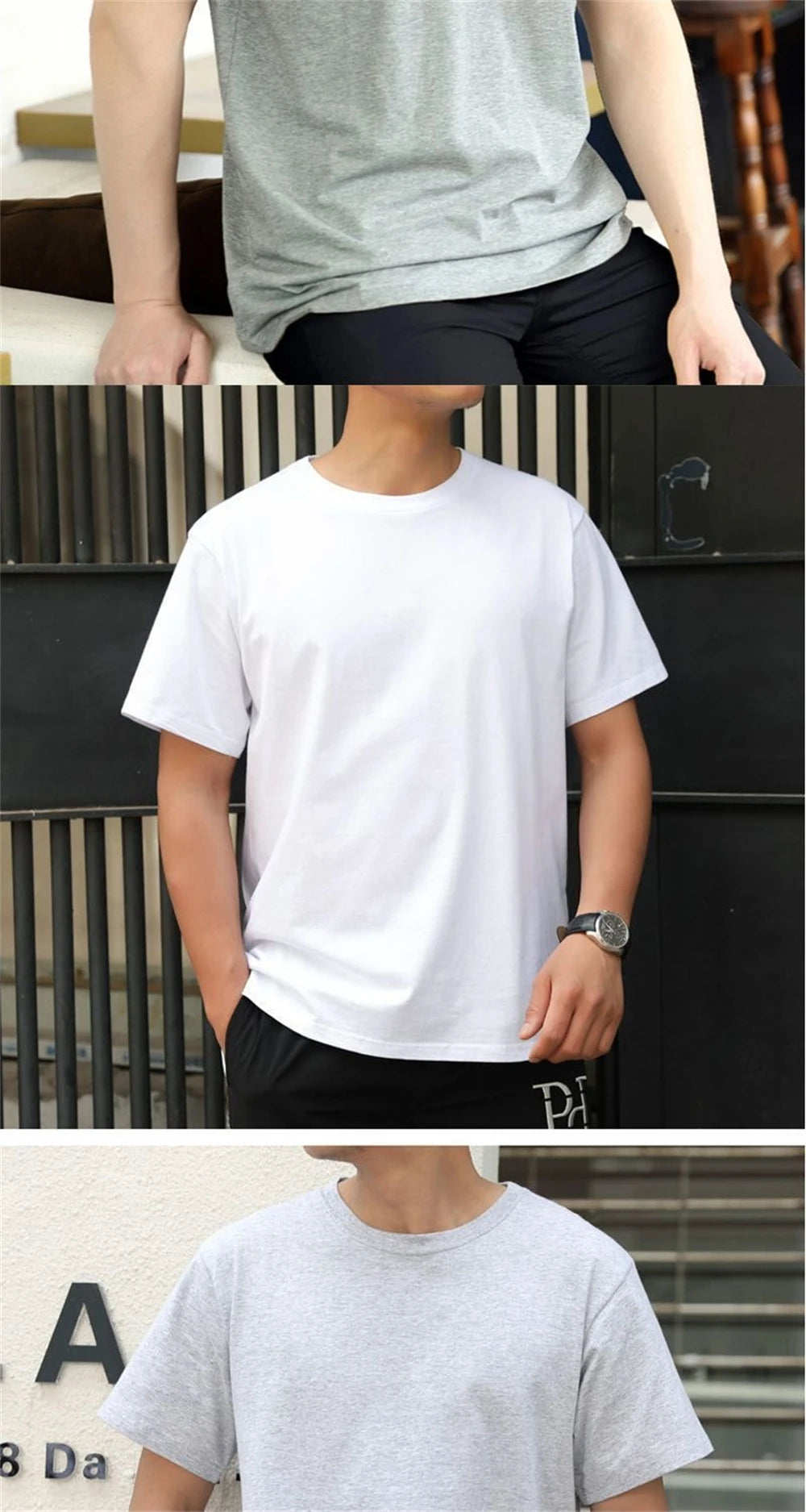 2-Pack Cotton Couple T-Shirts | Unisex Short Sve Tees