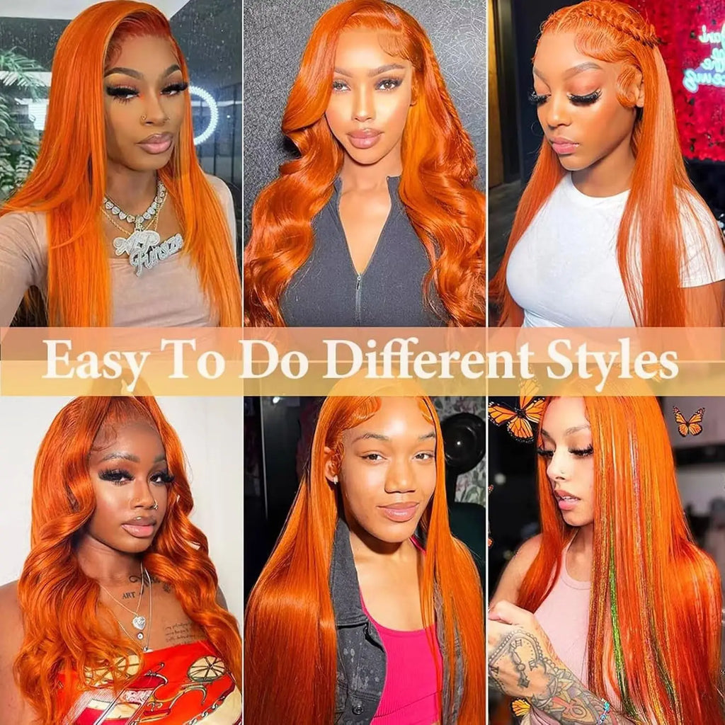 Chocolate Brown Body Wave HD Lace Front Wig