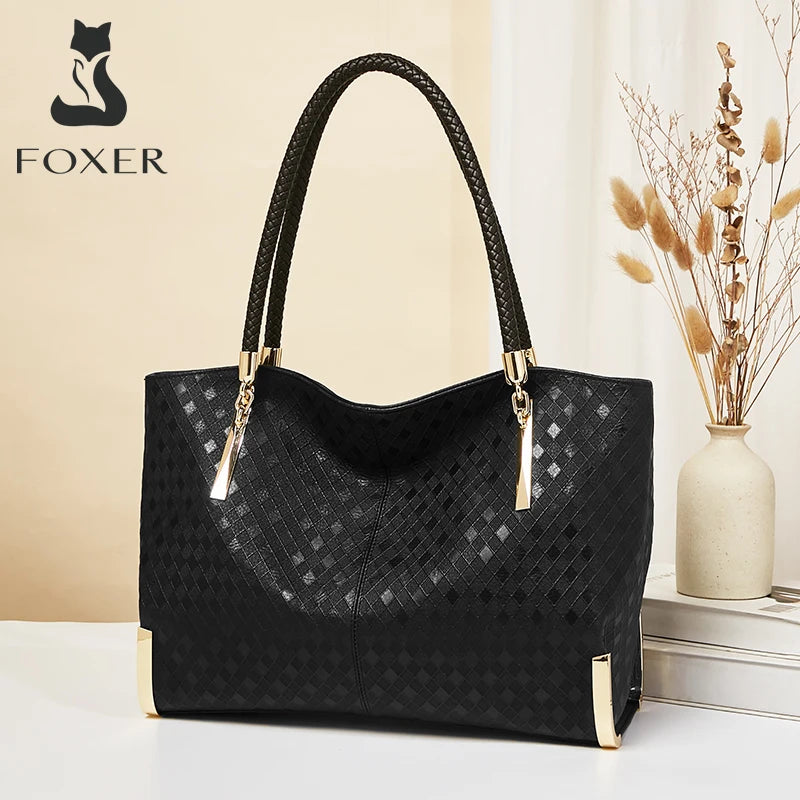 Genuine Leather Elegant Luxury Tote Bag
