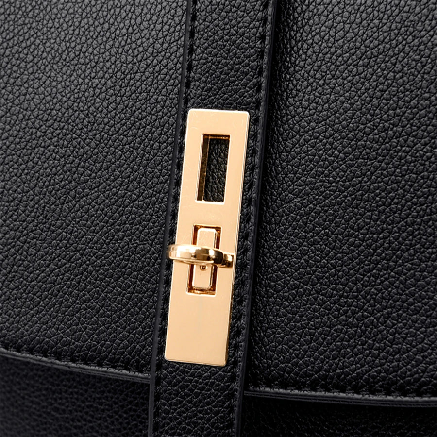 Vintage Leather Backpack for Women