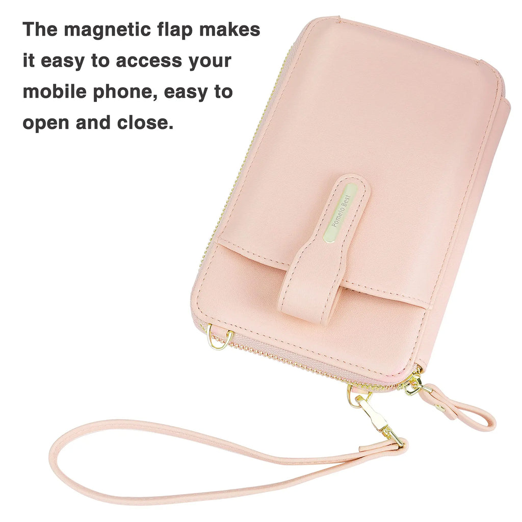 Mini Waterproof Leather Crossbody Phone Bag