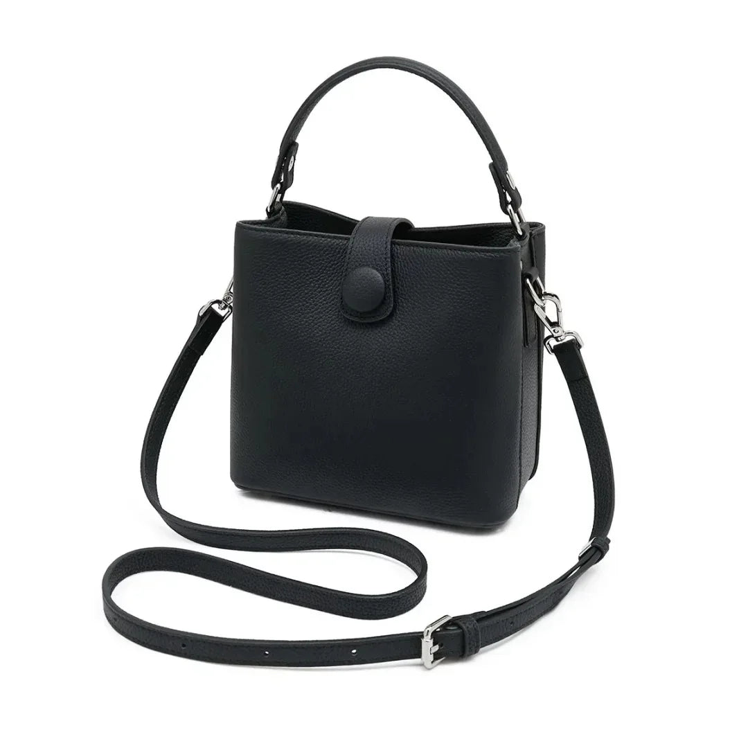 First Layer Cowhide Leather Crossbody Bag