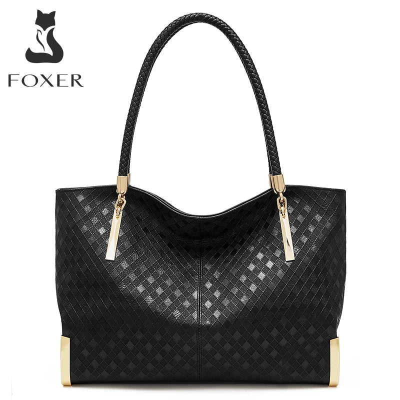 Genuine Leather Elegant Luxury Tote Bag