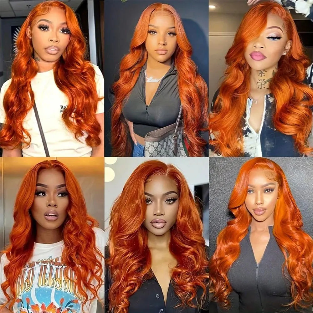 Chocolate Brown Body Wave HD Lace Front Wig