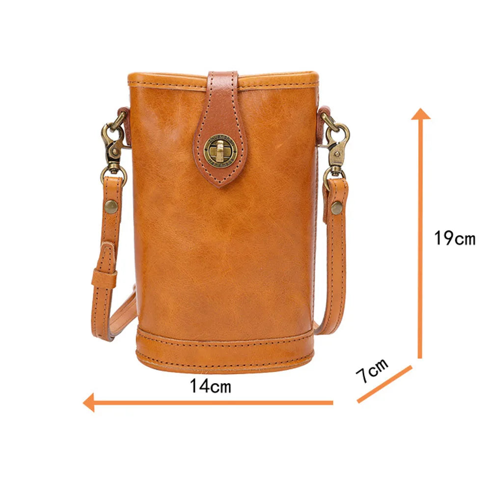 Quality Genuine Leather Crossbody Phone Purse
