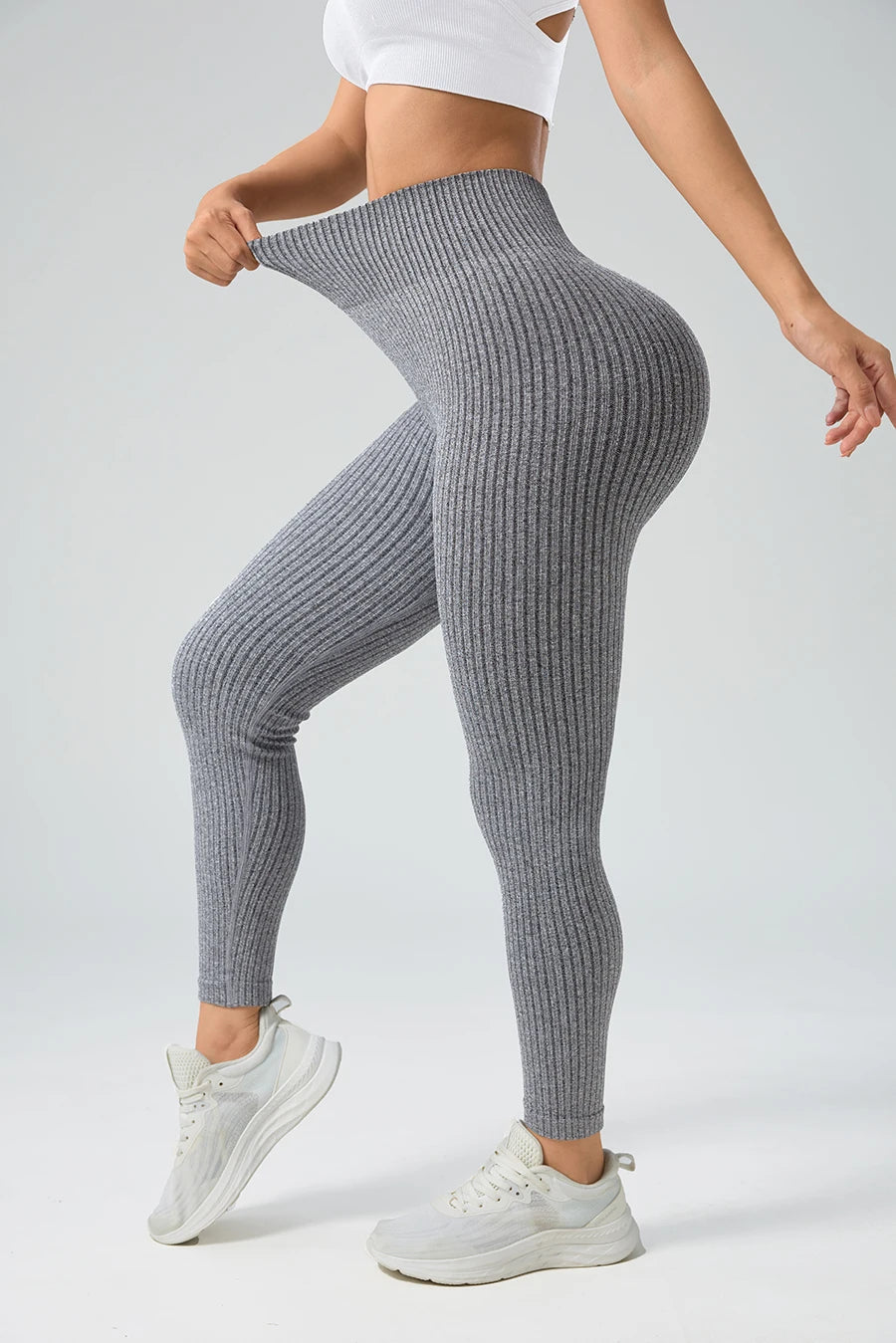 Women's Seamless mid section Control Yoga Leggings