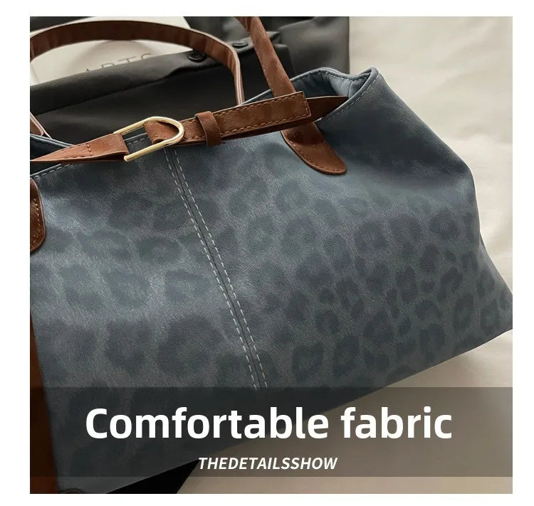 Leopard Print Shoulder Bag