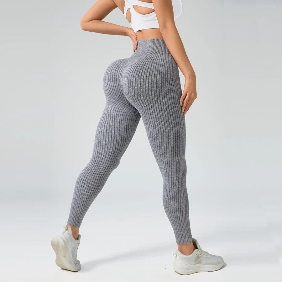 Women's Seamless mid section Control Yoga Leggings