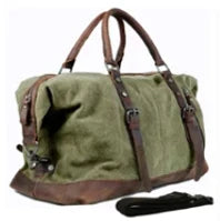 Vintage Crazy Horse Leather Duffle Bag