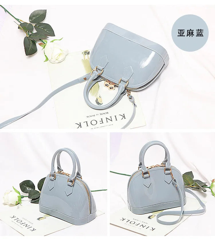 Transparent Candy Jelly Crossbody Bag