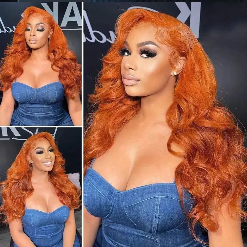 Chocolate Brown Body Wave HD Lace Front Wig