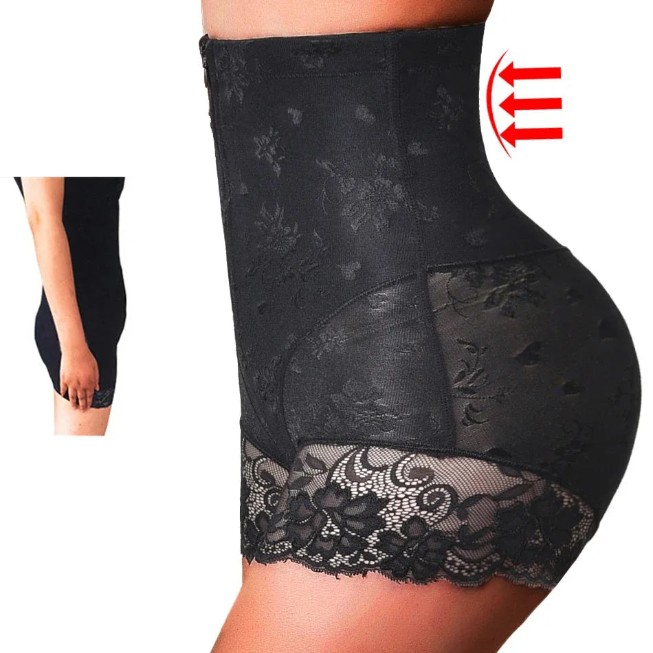 Women's High Waist Tummy Control Shapewear Shorts | Slimming Body Shaper